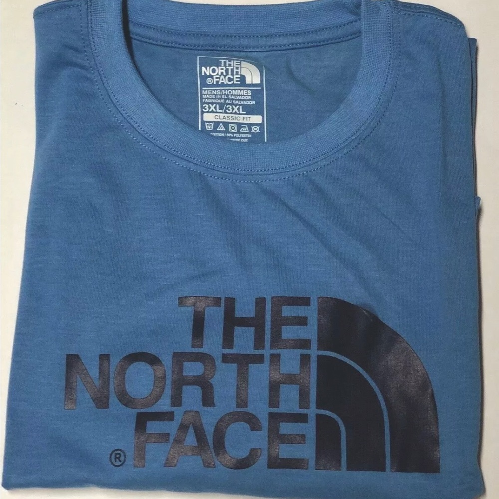 The North Face Sky Blue Short Sleeve Tee